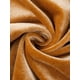 thumbnail image 5 of Falda corta ajustada de terciopelo para mujer Inspire Chic, color marrón, 5 of 5