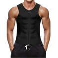 thumbnail image 2 of TUWABEII Men's Cardigan Vest Fitness Sports Zipper Body Shaping Top Fitness Clothes, 2 of 4