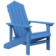thumbnail image 5 of vidaXL Patio Adirondack Chair HDPE Brown, 5 of 25