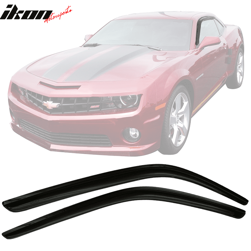 Compatible with 1016 Chevy Camaro Acrylic Window Visors Vent Deflector