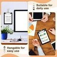 thumbnail image 5 of 14Pcs Mountable Clipboard Clips with Pen Holder for Office School, 5 of 6