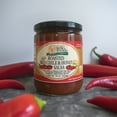 thumbnail image 2 of Stello Foods - Rosie's Roasted Red Chile & Honey Salsa 16 oz, Gluten Free, No Corn Syrups, Low Calorie, No Added Sugars, Fat Free, Cholesterol Free, Low Sodium, Vegan, Vegetarian, 2 of 7
