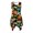 Dinosaur Sunflower Pattern, variant on HELLHERO Ladies Irregular Hem Casual Dress, Cartoon Magic Dinosaur Pattern Side Pockets Sleeveless Sundress, Tank Round Neck Summer Sleeveless Dress for Party