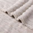 thumbnail image 4 of Kate Aurora Modern Lux Ultra Soft & Plush Ribbed Accent Throw Blanket - 50 in. W x 60 in. L - Assorted Colors, 4 of 5