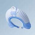 thumbnail image 4 of Soft Silicone Small Shower Cap Water Shampoo Barrier For Toddler Keep Dry (C, 29*6*19.5cm), 4 of 4