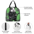 thumbnail image 3 of Yiaed Rock Guitar Guinea Pig Print Insulated Lunch Bag Reusable Cute Tote Lunch Box, Leakproof Cooler Lunch Bags for Work Office Travel School Picnic, 3 of 5