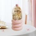 thumbnail image 6 of JingChun Makeup Brush Holder Dustproof & Waterproof Cosmetics Make up Brush Organizer Storage with Lid for Vanity, 6 of 7