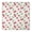 Sweet Ch, variant on Sweet Cherry Pattern Fitted Tablecloth - Red Fruit Illustration Elastic Square Table Cover, Slip-Free Windproof Washable for Parties & Picnics