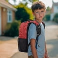 thumbnail image 3 of Aplkyhs Ladybug School Backpack for Age 6-18 Large Capacity Ergonomic Padded Straps School Bag for Boys Girls Elementary Middle High School Students Back to School Use, 3 of 7