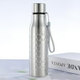 thumbnail image 2 of Naierhg 750ml Rhombus Stainless Steel Large Capacity Outdoor Sports Cycling Water Bottle, 2 of 8