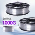 thumbnail image 5 of Epelay Silk PLA Plus 3D Printer Filament 1.75mm, Shiny Silver Finish, 1kg Spool, Strong Layer Adhesion, Smooth & Glossy Prints, Fits Most FDM Printers, 5 of 8