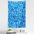thumbnail image 1 of Blue Tapestry, Abstract Geometrical Hexagonal Squared Shapes Image Ombre Style Art, Fabric Wall Hanging Decor for Bedroom Living Room Dorm, 5 Sizes, Turquoise Dark Blue, by Ambesonne, 1 of 1