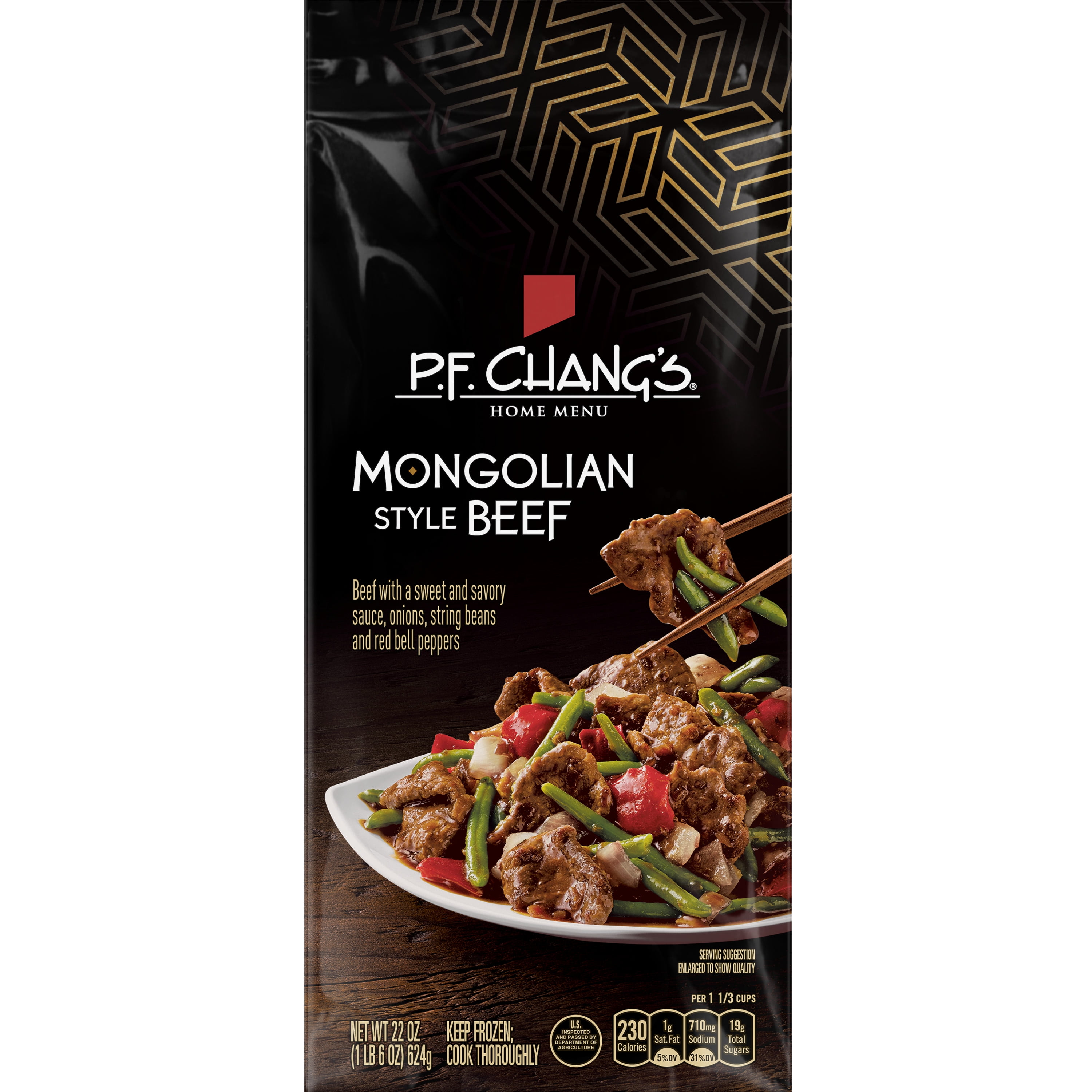 P.F. Chang's Home Menu Mongolian Style Beef Skillet Meal ...