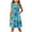 Multicolor A, variant on IFNWSV Girls Play Dress Short Sleeve Flutter Sleeve Round Neck Floral Print A Line Summer Dress Multicolor 4 Years