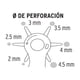 thumbnail image 4 of Kit Pinza Sacabocados Ojilladora Perforadora Para Cinturón, 4 of 4
