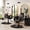 Allblack, variant on Baasha Professional Stylist Chair with Comfortable Cushion, Upgraded Heavy Hydraulic Pump, 360 Degree Rotation, Weight Capacity 440 lbs-Allblack