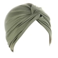 thumbnail image 1 of Turbans pour Femmes Nœud Pré-Noué Bonnet Bonnet Chapeaux, 1 of 4