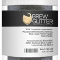 thumbnail image 5 of Brew Glitter - Black Shimmer Edible Drink Glitter - Bold Sparkle, Beverage-Safe, 25g, 5 of 7