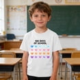 thumbnail image 1 of Blusas y camisas de manga corta con cuello redondo para niños y niñas, camisetas gráficas de manga corta, blusas con estampados bonitos para la temporada escolar., 1 of 9