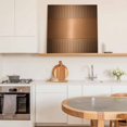 thumbnail image 6 of Brown Abstract Wall Art Painting on Canvas, Modern Minimalist Geometric Canvas Art Home Prints Wall Art Framed Modern Artwork for Living Room Bedroom Wall Decor 20x20in, 6 of 9