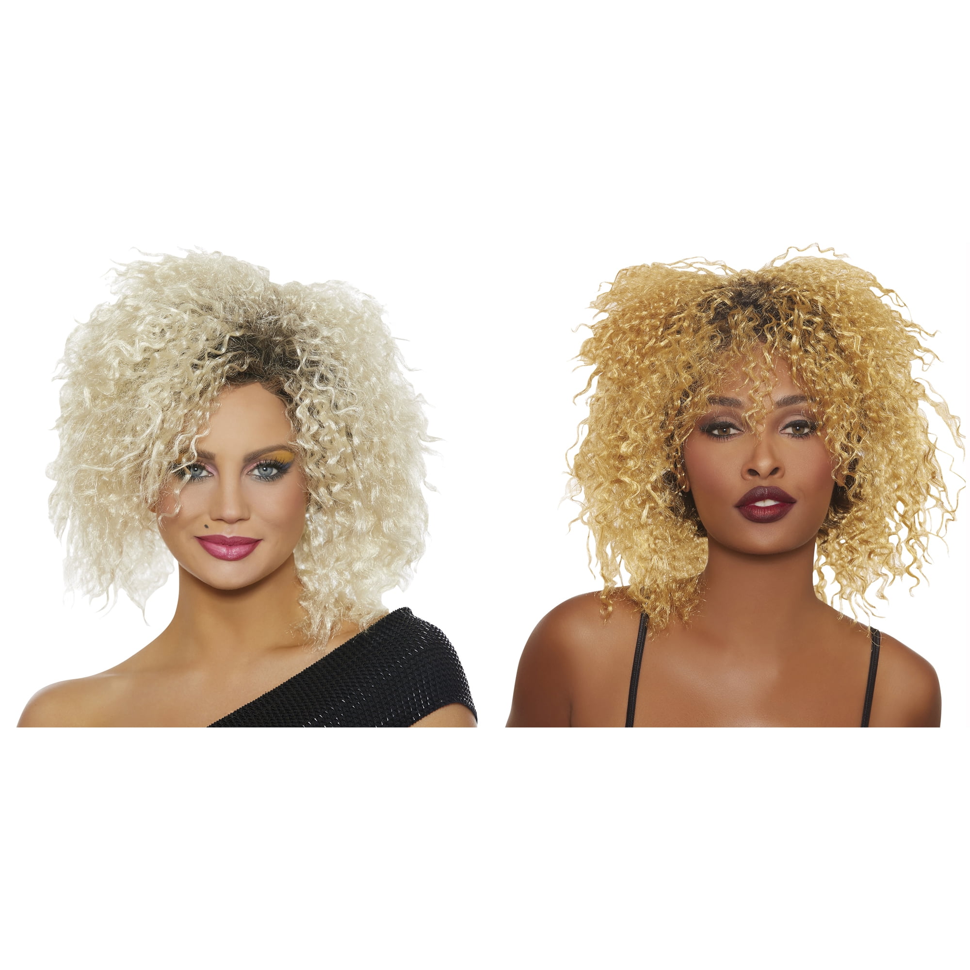 Classic Rock Star Wig - W3384 Blonde Rock Star Wig and ...