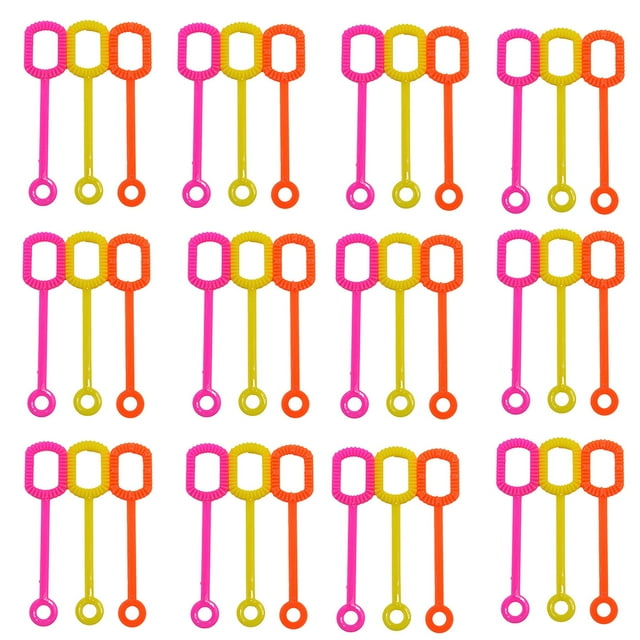 50 Uds burbujas de jabón palos de burbujas varita de burbujas varias burbujas de jabón para suministros de fiesta juguetes para niños interiores y exteriores BRILLAR Rojo Verde