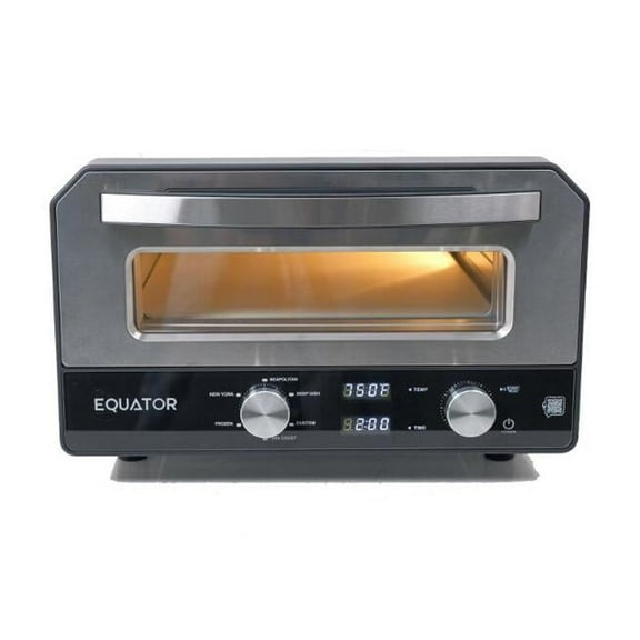 Equator 0.5 Cu.Ft. Indoor/Outdoor Pizza Oven Cooks 12-Inch Pizzas