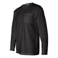 thumbnail image 2 of Bayside USA-Made Long Sleeve T-Shirt with a Pocket, 2 of 5