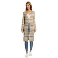 thumbnail image 4 of No Boundaries Juniors Pointelle Duster, Sizes XS-3XL, 4 of 5