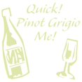 thumbnail image 3 of CafePress - Pinot Grigio Me - Women's Dark Pajamas, 3 of 4