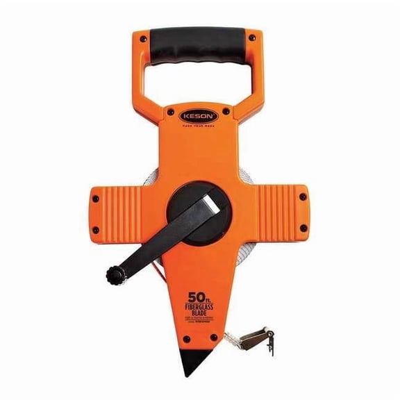Keson 50 ft/15m Engineer's Tape Measure, 1/2 in Blade OTR-10M-50