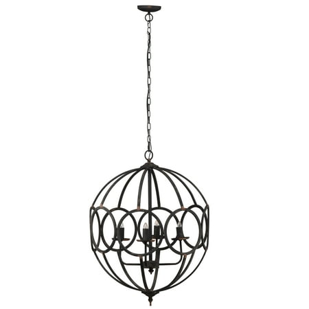 A B Home Malin 4 Light Orb Chandelier Com A B Home Malin 4 Light Orb Chandelier