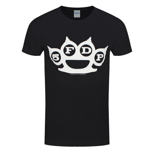 Five Finger Death Punch - Camiseta Knuckle Duster para Adultos Unisex (Negro)