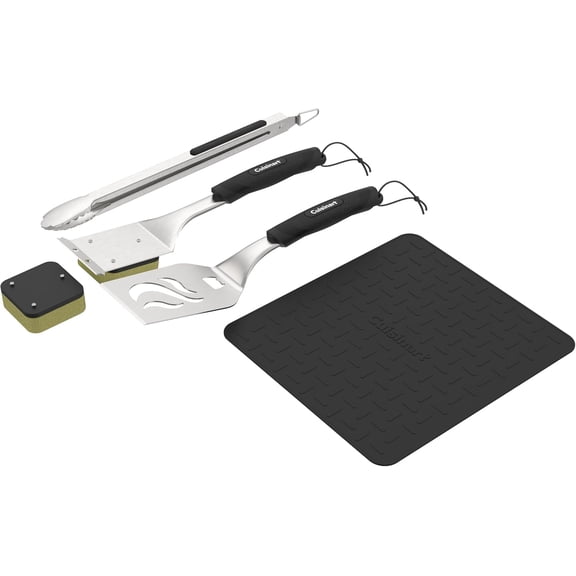 Cuisinart Steel Grill Tool Sets, Silver - 5pcs
