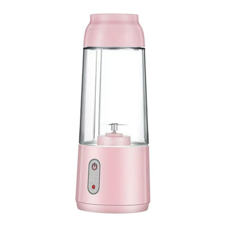 

Travel 4 Mini Juicer Cup Extractor USB Rechargeable Powerful Motor Pink