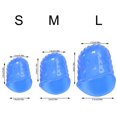 thumbnail image 2 of QualitChoice 4 Pcs Protection en Silicone pour Guitare Main Gauche Ukulélé Bleu Foncé S 1Ensemble, 2 of 6