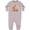 AC-Heather Grey, variant on Grandma Loves Me Woodland Fox Baby Fleece Romper