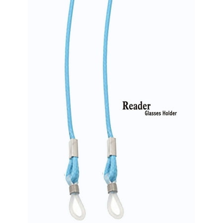 Reading Eyewear Retainer - Baby Blue - Eyeglass Holder Cord
