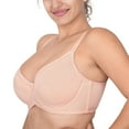 thumbnail image 2 of HSIA Full Coverage Bra for Women Plus Size Bra with Underwire Lightly Lined Smoothing Bra Pink 38DD, 2 of 7
