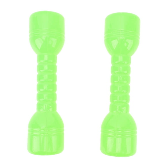 Pesas de mano de plástico con mancuernas, 10 piezas de mancuernas de plástico para niños, pesas de juguete para niños, mancuernas de plástico para niños, artesanía excepcional