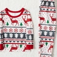 thumbnail image 1 of PatPat Christmas All Over Reindeer Print Conjuntos De Pijamas De Manga Larga A Juego Para La Familia (resistente A Las Llamas), Ropa De Salón Para Hombres, Mujeres Y Bebés, 1 of 4