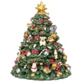 thumbnail image 2 of Northlight Musical Rotating Christmas Tree Figurine - 6.25" - Green, 2 of 9