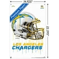 thumbnail image 3 of NFL Los Angeles Chargers - Drip Helmet 20 Wall Poster with Push Pins, 14.725" x 22.375", 3 of 6