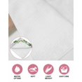 thumbnail image 6 of Spring Eucalyptus Leaves Kitchen Dish Towels for Drying Dishes Set of 3, Farmhouse Botanical Gray Wood Waffle Weave Microfiber Hand Tea Bathroom Towels Quick Dry & Absorbent Towel 12x12, 6 of 7