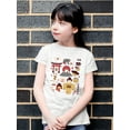thumbnail image 2 of Vintage Aesthetic Japanese Emoji Graphic Youth's T-shirt, 2 of 4
