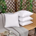 thumbnail image 3 of Outdoor Waterproof Throw Pillow Inserts Premium Hypoallergenic Stuffer Square Lumbar Pillow Form for Decorative Pillow Covers Bed Couch Sofa, 18x18 inch, 3 of 5