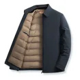 thumbnail image 3 of Chaqueta corta de plumón para hombre, invierno 2024, nueva chaqueta gruesa de lujo, relleno avanzado, ropa a prueba de frío, chaqueta de ropa de lujo, 3 of 3