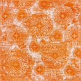 thumbnail image 1 of Unique Loom 3141688 8 x 8 ft. Grand Sofia Square Rug, Orange, 1 of 5
