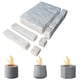 thumbnail image 2 of 96 mechas pequeñas de lana cerámica para chimeneas de mesa. Adecuadas para chimeneas de combustible. Mechas para combustible de chimeneas de mesa de interior., 2 of 6
