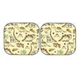 thumbnail image 7 of Kll Cartoon Dinosaurs Windshield Sun Shade 2-Piece Foldable Car Front Window Sunshade For Most Sedans Suv Truck- Medium, 7 of 7